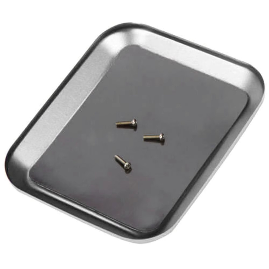 YSIDO RC Reparatur Werkzeug, Magnetische Schraube Tablett Platte, Metall, Schwarz - Bild 1