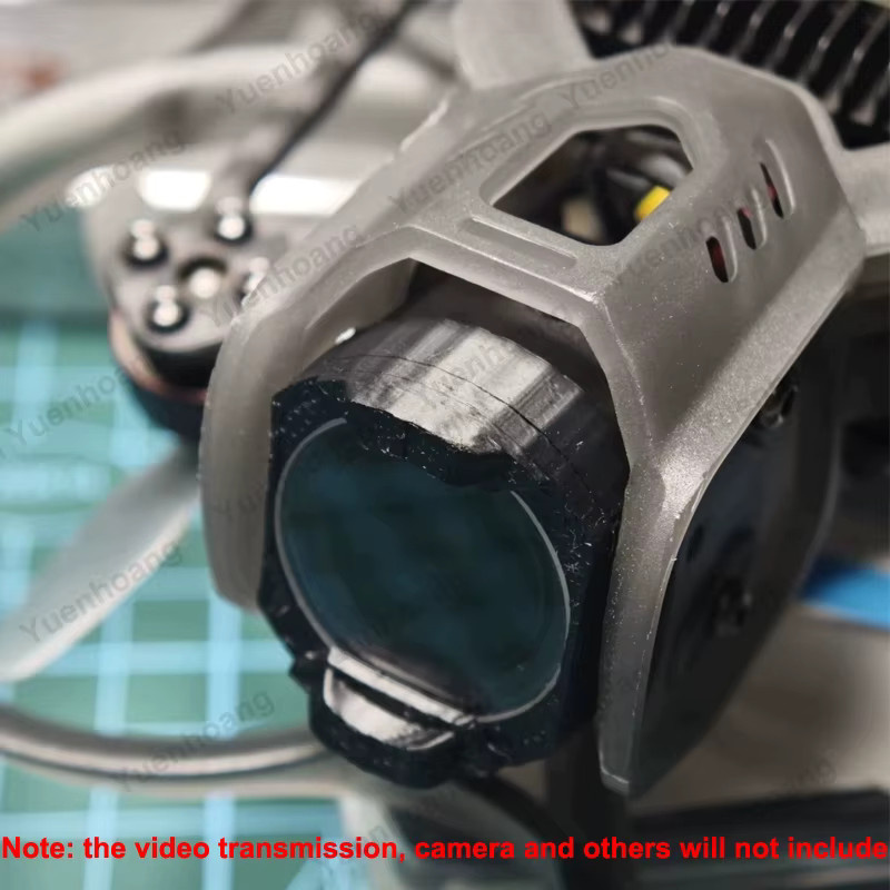 DJI O4 Pro Air Unit FPV-Kameraobjektiv-Schutzrahmen mit UV-Filter aus 3D-gedrucktem TPU - Bild 2