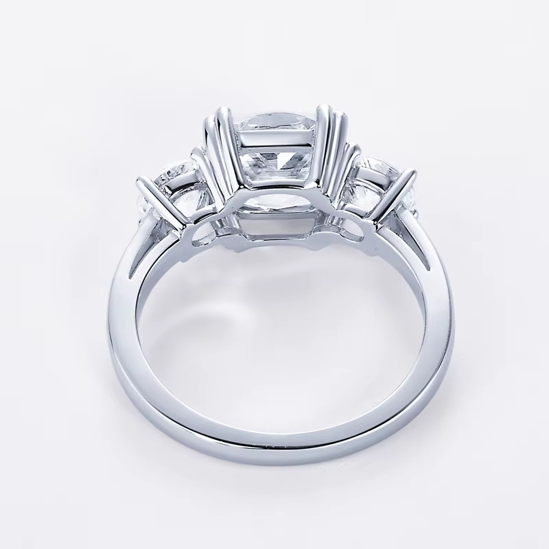 IOGOU Verlobungsring 925 Silber, Moissanit, Damen - Bild 1