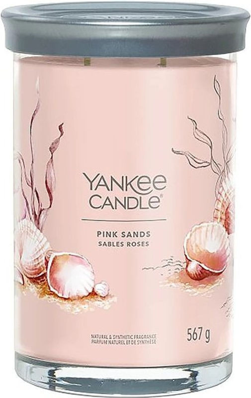 YANKEE CANDLE® Duftkerze Pink Sands aus Sojawachs in Rosa - Bild 1