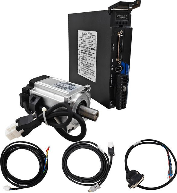 Hochgeschwindigkeits-Servomotor-Set mit hohem Drehmoment 80–750 W bis 80–1000 W inklusive Antriebskabelzufuhr für die Präzisionssteuerung in der Automatisierung - Bild 1