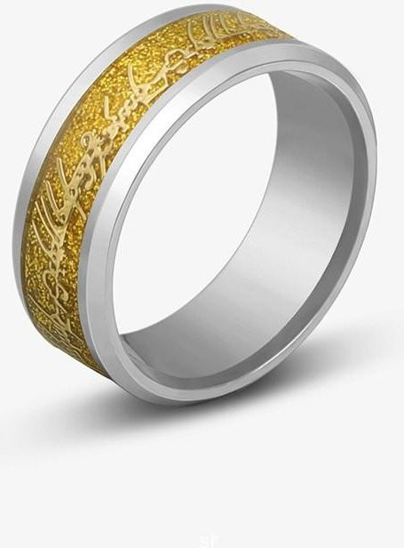 Lucky Star Jewelry Keltischer Drachenring Edelstahl, Zirkonia, Herren - Bild 1