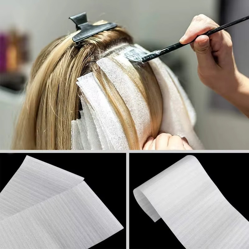 Einweg Haar Farbstoff Schaum Papier, Professionelle Haar Färbung Werkzeuge - Bild 3