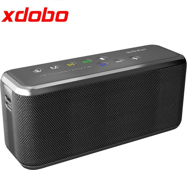 XDOBO X8 MAX Tragbarer kabelloser Bluetooth 5.0 Lautsprecher mit 100 W und IPX5 Wasserdichtigkeit in Schwarz - Bild 1
