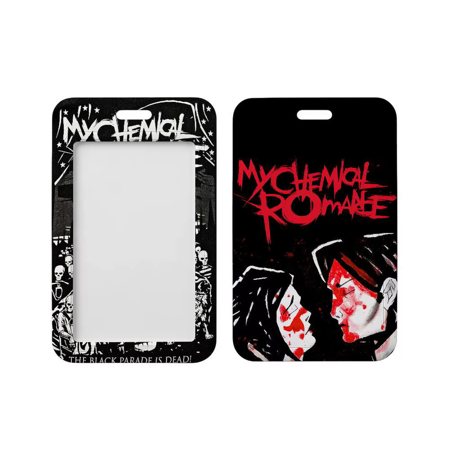 My Chemical Romance Kartenhülle Ausweishalter aus Kunststoff in Schwarz für Schüler und Kinder - Bild 6