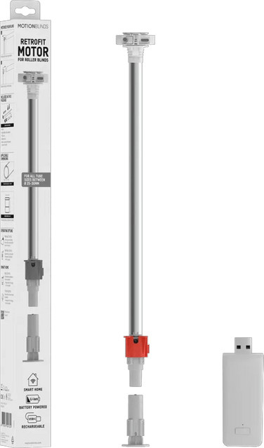 MotionBlinds Retrofit Rollomotor mit WLAN-Bridge in Weiß - Bild 1