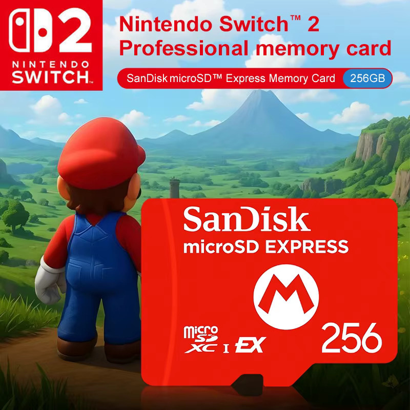 SanDisk microSD EXPRESS Speicherkarte für Nintendo Switch, 256 GB, Rot - Bild 4