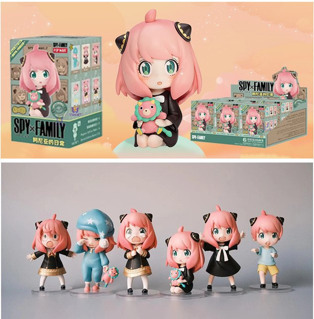 Bandai Spy X Familie Anya, Blind Box, Puppe, Figuren, Bunt / Mehrfarbig - Bild 1