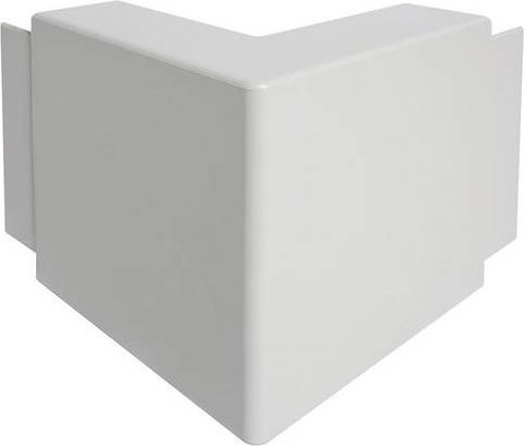 Hager Außeneck M54127035 Grau B: 11,0 cm, H: 4,0 cm - Bild 1