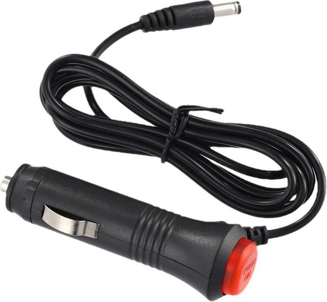 Universal Auto Zigarettenanzüger Splitter mit Ein- und Ausschalter für 12V und 24V, Schnellladegerät Power Adapter in Schwarz - Bild 1