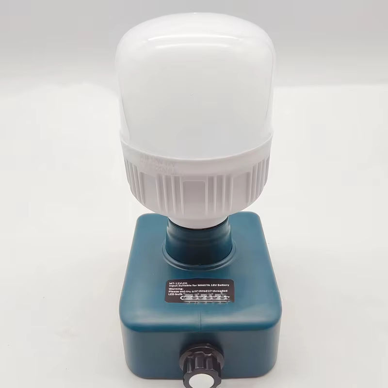 Makita kabellose LED-Flutlampe für 18 V Li-Ionen-Akkus, weiße Notfall- und Campinglampe für Innen- und Außenbereich mit kühlem weißem Licht - Bild 3