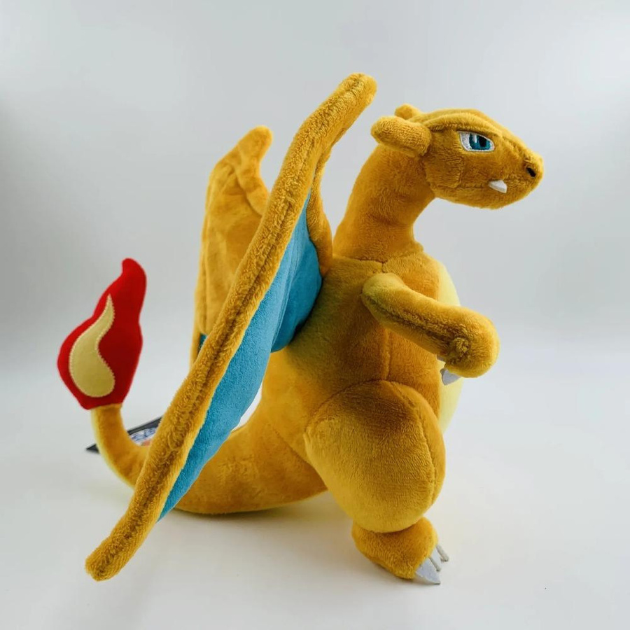 Bai Fen Bai Toys Pokemon Glurak Plüschtier gold 25cm - Bild 2