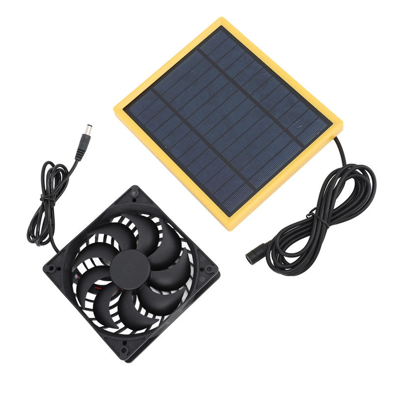 Solarpanel-Ventilator-Set 20 W wasserdicht für Hühnerställe, Gewächshäuser und Tierhäuser im Außenbereich - Bild 3