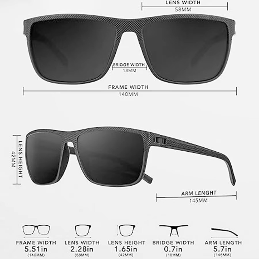 Hindfield Korrektionsbrille, Unisex, Vollrand, Kunststoff, Schwarz - Bild 2