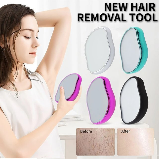 Nano-Glas-Epilierer Peeling, Schwarz, Unisex - Bild 1