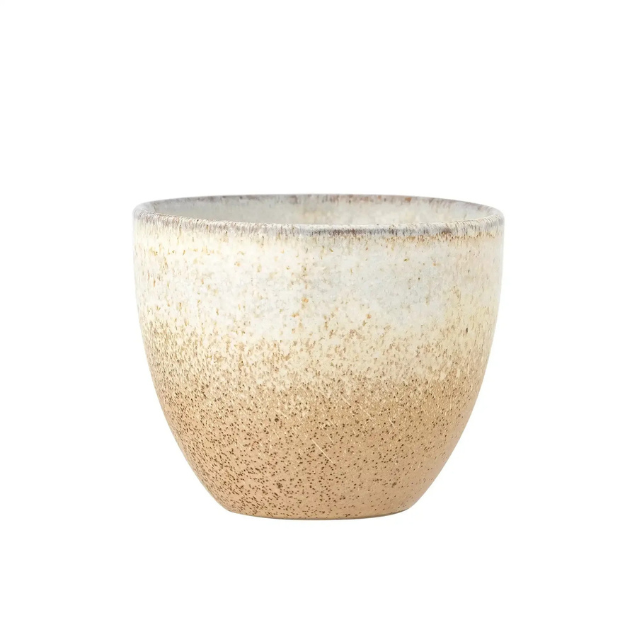 Bloomingville Becher aus Steingut Paula in Nature mit 195 ml - Bild 1
