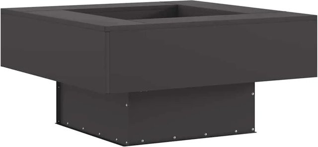 vidaXL Feuerstelle aus Stahl in Schwarz B/T/H: 80 x 80 x 40 cm - Bild 1