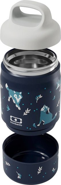 Monbento 2-tlg. Snack-Thermobox, blau, auslaufsicher und isoliert - Bild 1