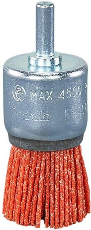 Makita Pinselbürste D-45696 aus Nylon mit groben Borsten in Orange für Holz und Metall - Bild 2