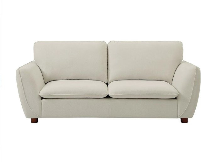 Menardia Sofa in Gebrochenweiß ohne Schlafmöglichkeit mit Stoffbezug Breite: 207 cm - Bild 1