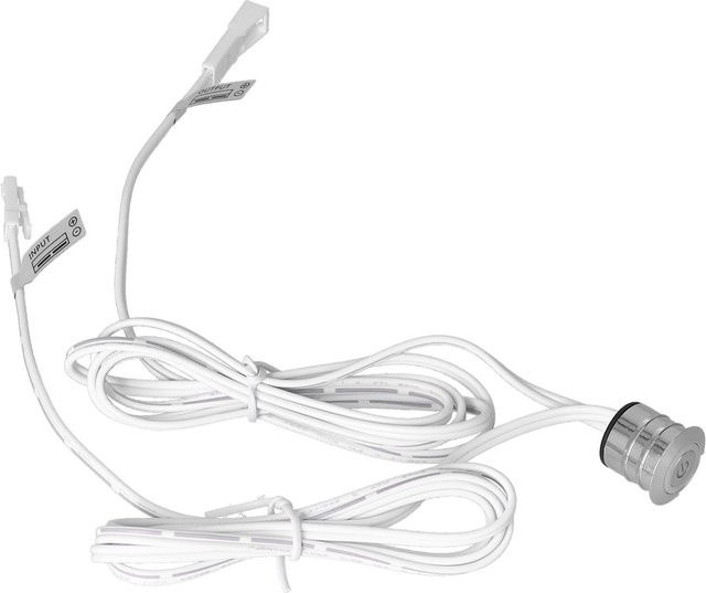 OutsideWorld Smart-Touchschalter für LED-Softlightstreifen und Schrankleuchten, 5-24VDC, Aluminiumlegierung und PC - Bild 1