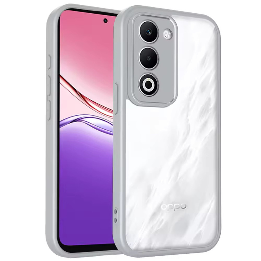 Oppo A5 4G 5G Hülle aus Silikon mit Luftpolster-Schutz und matter Rückseite in Transparent, passend für CPH2735 und CPH2727 - Bild 1