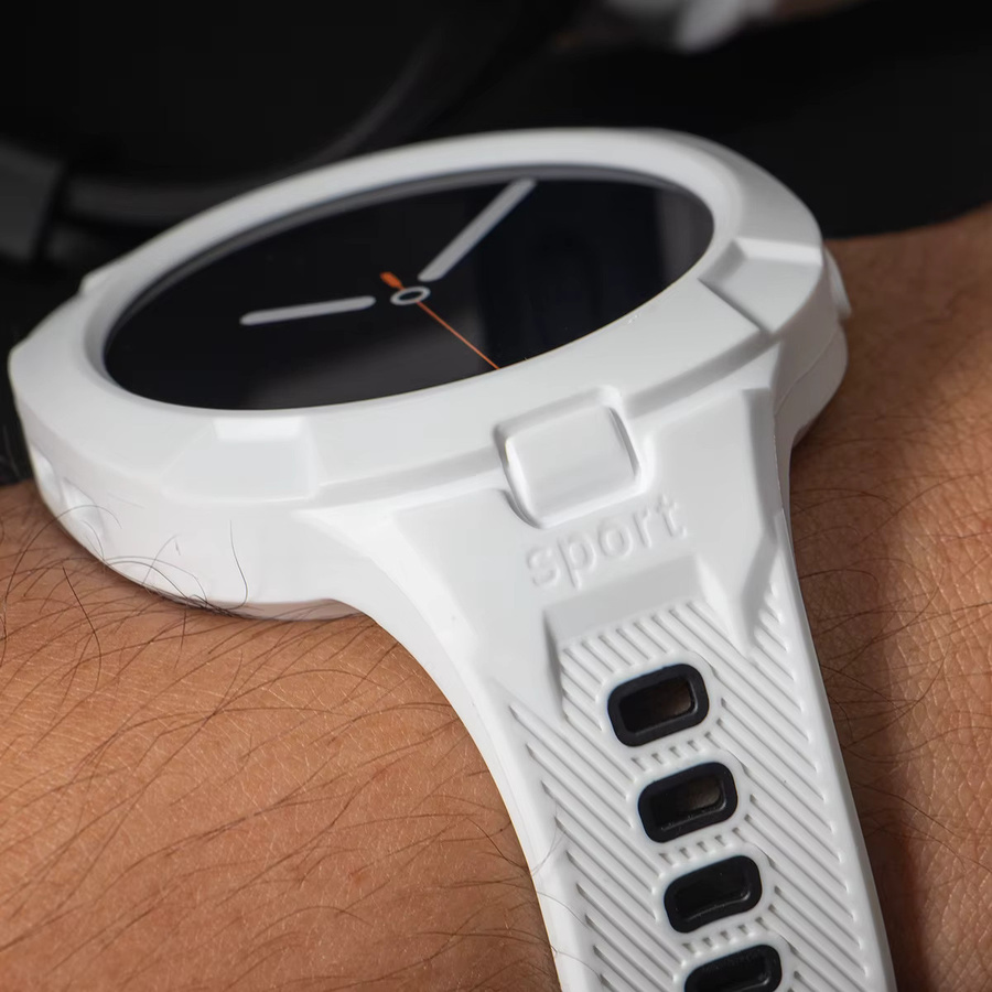 CHIICSMART Uhrenarmband Silikon, Weiß, Samsung Galaxy Watch 8 44 40 mm - Bild 2