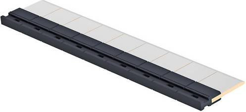 Querverbinder Block EB-BAR2 für 2 EasyB Module in Grau - Bild 1