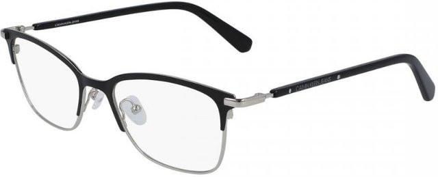 Calvin Klein CKJ19312 Korrektionsbrille, Vollrand, rechteckig, Damen, Black Grey - Bild 1