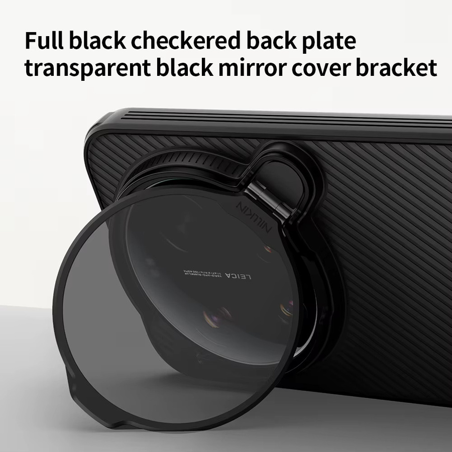 Nillkin CamShield Prop Magnetische Objektivschutzhülle für Xiaomi Mi 17 Ultra 5G in Schwarz mit Kameraabdeckung und Ständerfunktion - Bild 5