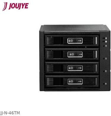 JouJye JJ-N-46TM 2.5 Zoll Festplatten-Einbaurahmen für SAS und SATA in Schwarz - Bild 1