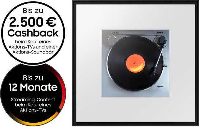 Samsung Music Frame HW-LS60D Wireless Streaming-Lautsprecher Schwarz - Bild 2