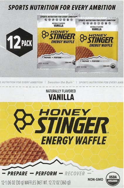 Honey Stinger Energiewaffel Vanille 12 x 30 g - Bild 1