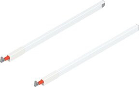 Blum Längsreling oben für TANDEMBOX intivo und antaro, Frontauszug, Nennlänge: 550 mm, Seidenweiß - Bild 1