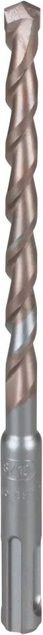 LUX-TOOLS SDS-Plus Hammer-Bohrer mit Carbide-Spitze in Silber, Durchmesser: 7 mm, Länge: 160 mm - Bild 1