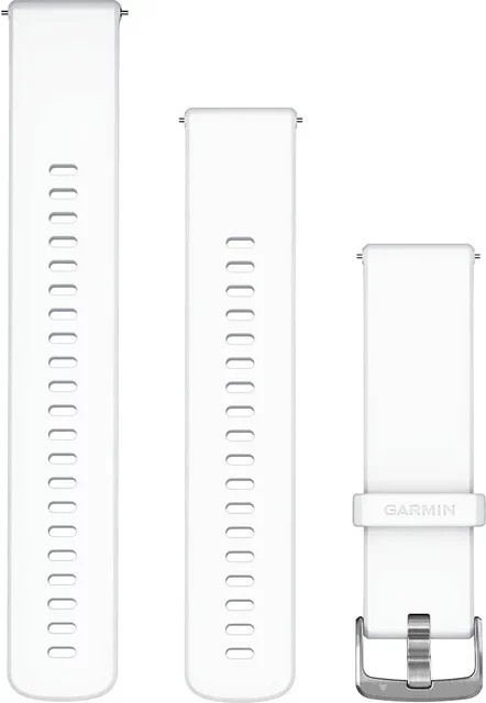 Garmin Uhrenarmband, Silikon, Weiß, Unisex - Bild 1