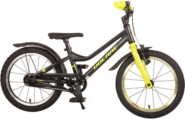 TPFSports Blaster Kinderfahrrad, 16 Zoll, Schwarz/Gelb - Bild 1
