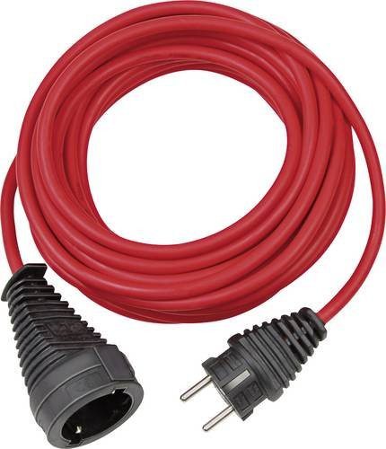 Brennenstuhl Strom Verlängerungskabel Rot 10,00 m H05VV-F 3G 1,5 mm² - Bild 1