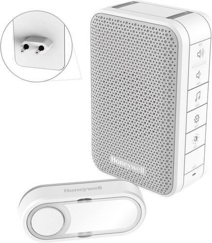 Honeywell Home DC313SP2 Funkgong Komplett-Set in Weiß - Bild 1