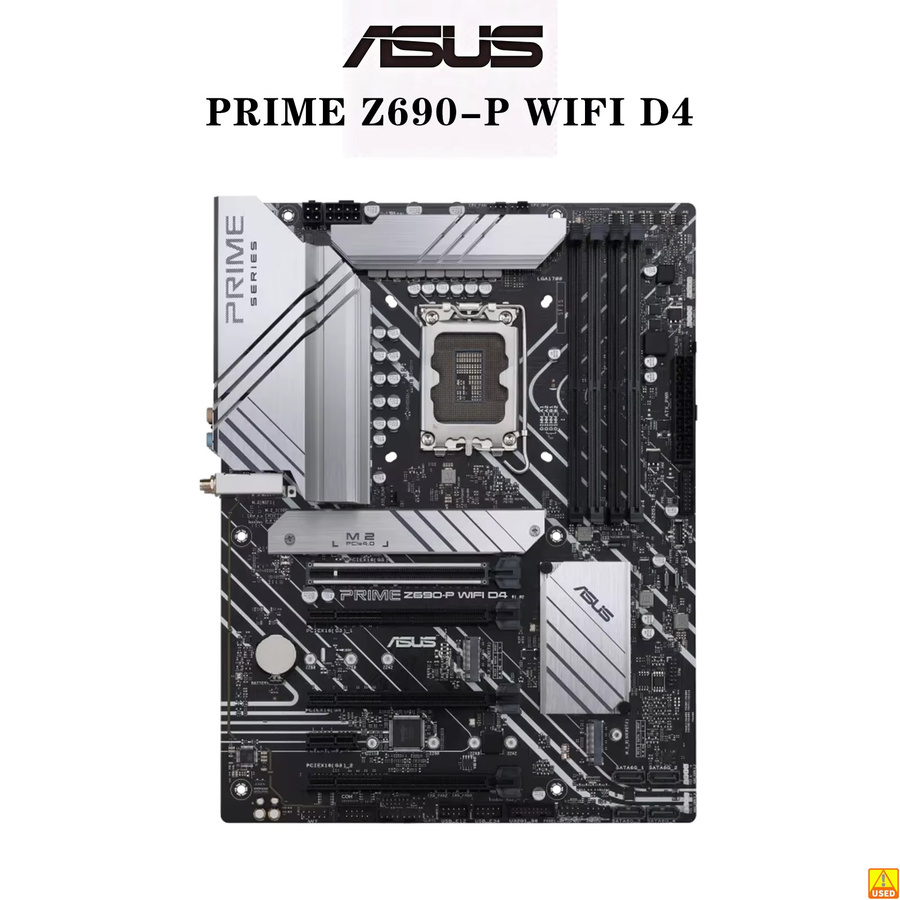 Asus PRIME Z690-P WIFI D4 ATX Mainboard mit Sockel LGA1700 und DDR4 Support in Schwarz - Bild 4