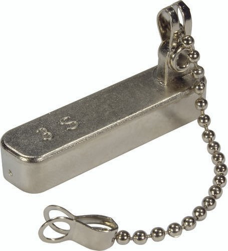 HARTING Abdeckkappe 09 67 037 0615 in Silber aus Kunststoff - Bild 1