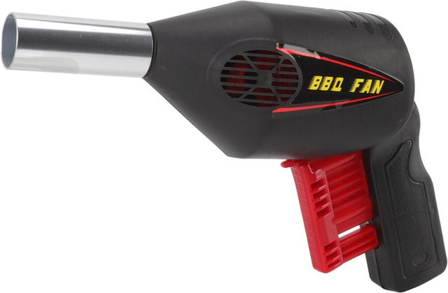 Tragbares BBQ Luftgebläse mfySpace Ventilator für Camping und Grillen in Schwarz - Bild 1