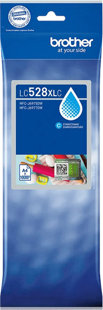 Brother LC-528 XL Tintenpatrone Cyan für Brother MFC-J6977DW und MFC-J6975DW - Bild 1