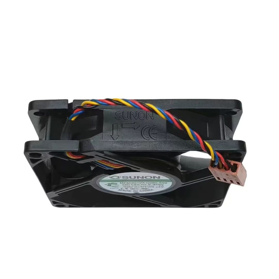 Sunon 8020 8cm PWM-Kühlventilator 7G45T-A02 Gehäuselüfter Schwarz 12V 0,20A - Bild 3