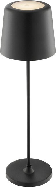Brilliant Kaami 3-in-1 LED-Tischleuchte in Schwarz mit RGBW-Effekt und dimmbarer Funktion - Bild 1