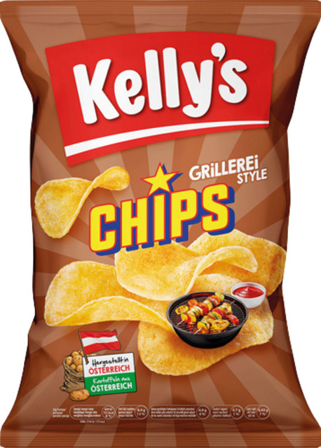 Kelly's Chips Grillerei Style 150 g - Bild 1