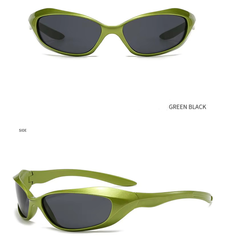 Klassnum Sportsonnenbrille, Unisex, Vollrand, Kunststoff - Bild 1