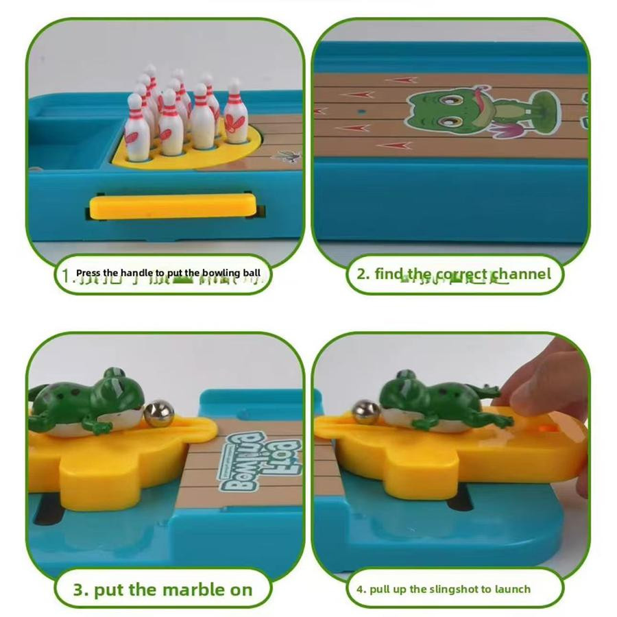 Linyi toy Bowling Spielzeug hellgrüne 1-teiliges Set - Bild 2