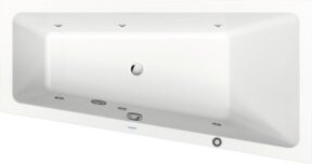 Duravit Whirlwanne No. 1 Rechteckig in Weiß, B/T: 160 x 85 cm, 140 l - Bild 1