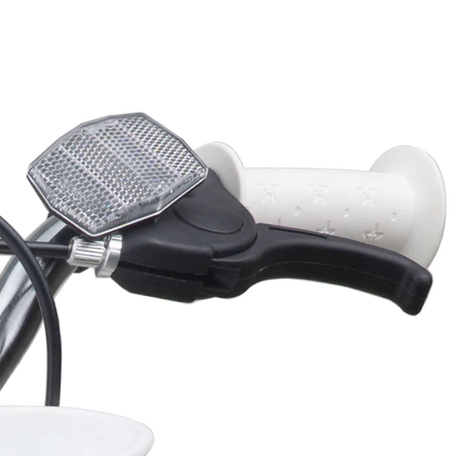 VD Home Furnishing Kinderfahrrad mit Stützrädern 16 Zoll Weiß - Bild 3